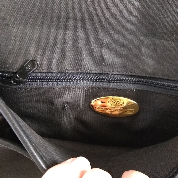 Georgetown Leather Design Black Genuine Leather - Picture 13 of 13